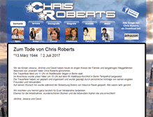 Tablet Screenshot of chris-roberts.info